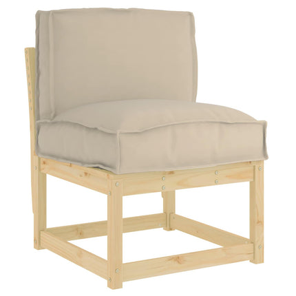 Pude Gråbrun 50 x 40 x 12 cm Oxford stof