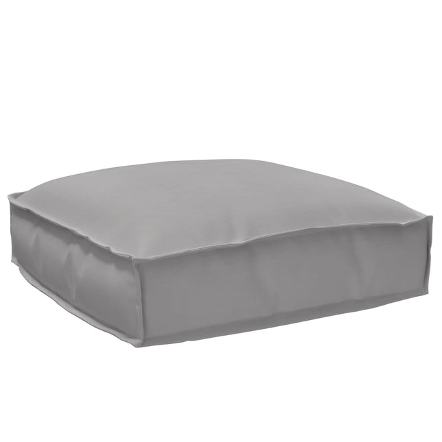 Pude Grå 50 x 50 x 12 cm Oxford stof