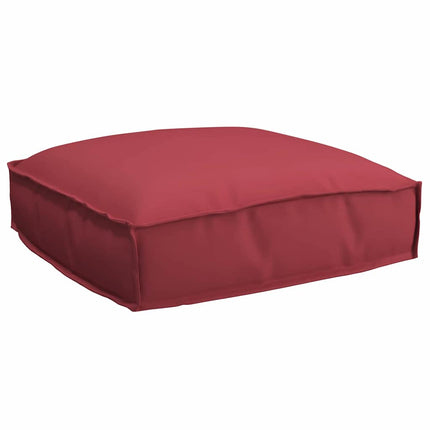 Pude Vinrød 50 x 50 x 12 cm Oxford stof
