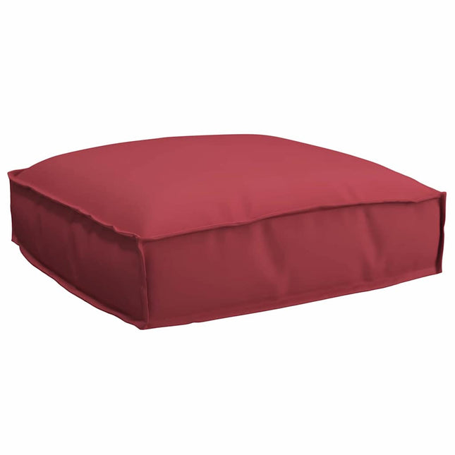 Pude Vinrød 50 x 50 x 12 cm Oxford stof