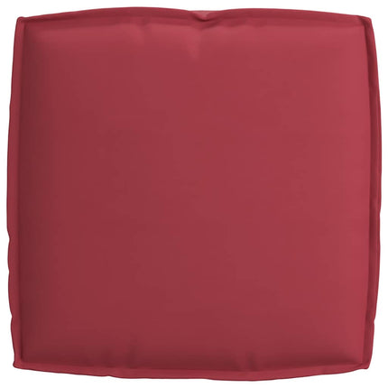 Pude Vinrød 50 x 50 x 12 cm Oxford stof