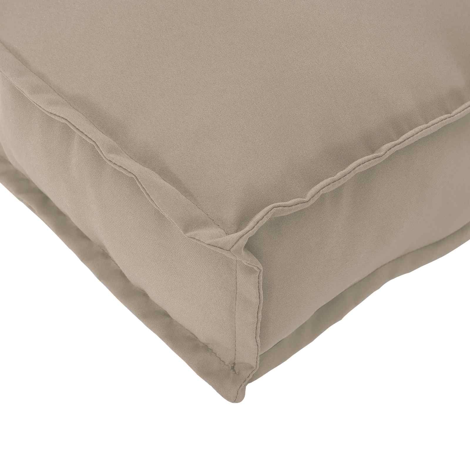 Pude Gråbrun 60 x 40 x 12 cm Oxford stof