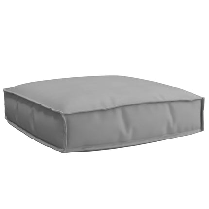 Pude Grå 60 x 60 x 12 cm Oxford stof