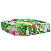 Pude Blomstret Flerfarvet 60 x 60 x 12 cm Oxford stof