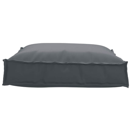 Pude Oxford stof Antracit 70 x 70 x 12 cm