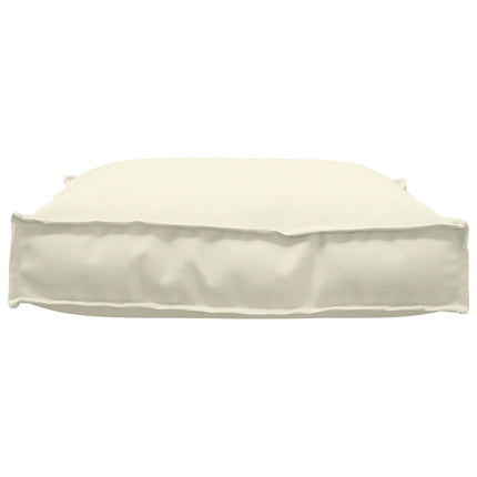 Pude Creme 70 x 70 x 12 cm Oxford stof