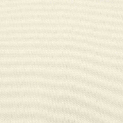 Pude Creme 80 x 80 x 12 cm Oxford stof