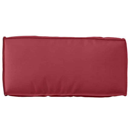 Pude Oxford stof Vinrød 80 x 40 x 12 cm