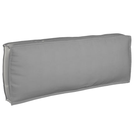 Pude Grå 120 x 40 x 12 cm Oxford stof