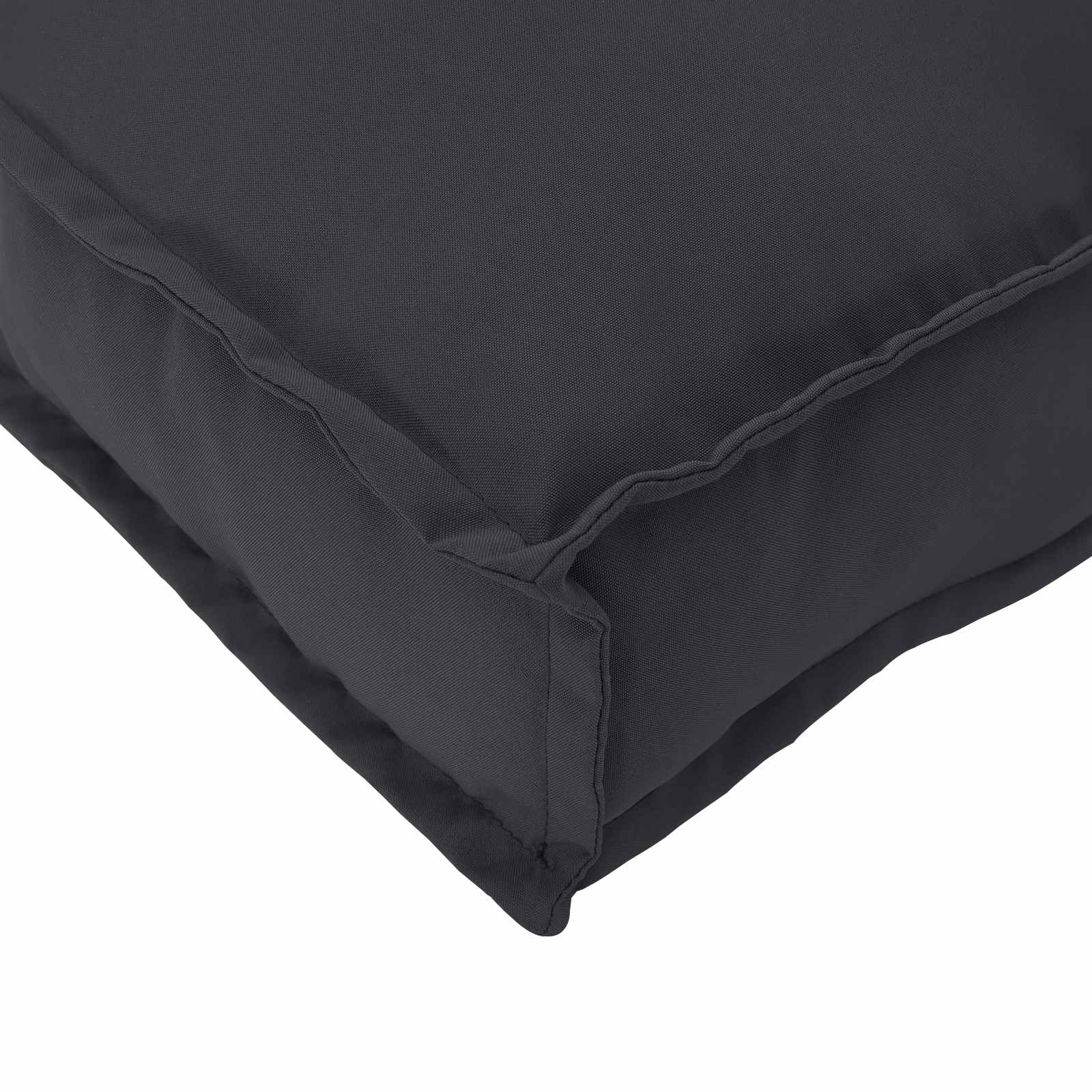 Pude Sort 120 x 40 x 12 cm Oxford stof