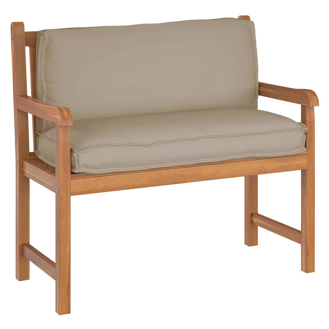 Pude Gråbrun 120 x 40 x 12 cm Oxford stof