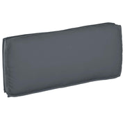 Pude Antracit 120 x 50 x 12 cm Oxford stof