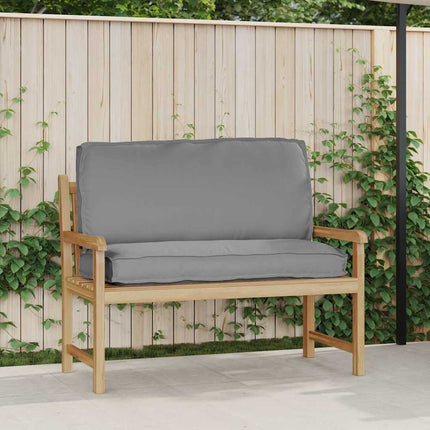 Pude Grå 120 x 50 x 12 cm Oxford stof