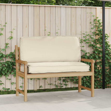 Pude Creme 120 x 50 x 12 cm Oxford stof