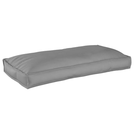Pude Grå 120 x 60 x 12 cm Oxford stof