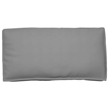 Pude Grå 120 x 60 x 12 cm Oxford stof