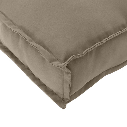 Pude Gråbrun 120 x 60 x 12 cm Oxford stof