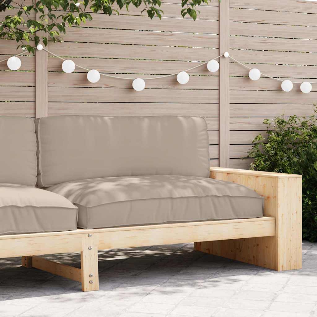 Pude Gråbrun 120 x 80 x 12 cm Oxford stof