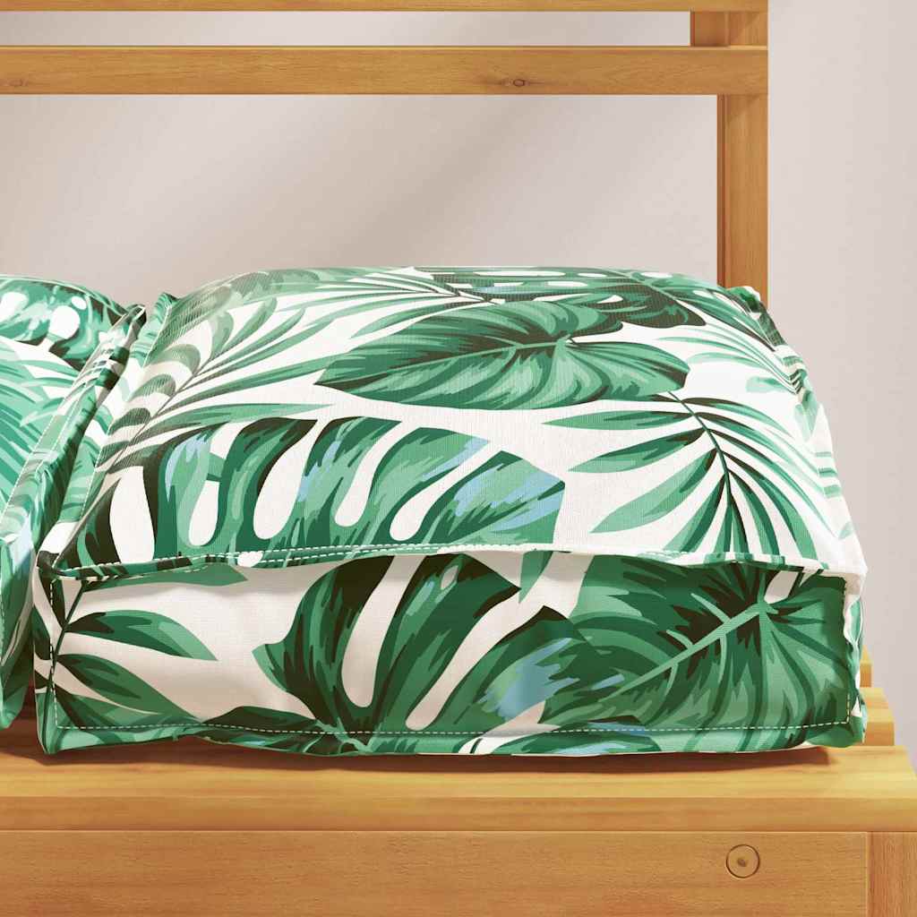 Pude Blad 4 pcs Bladmønster 40 x 40 x 8 cm Oxford stof