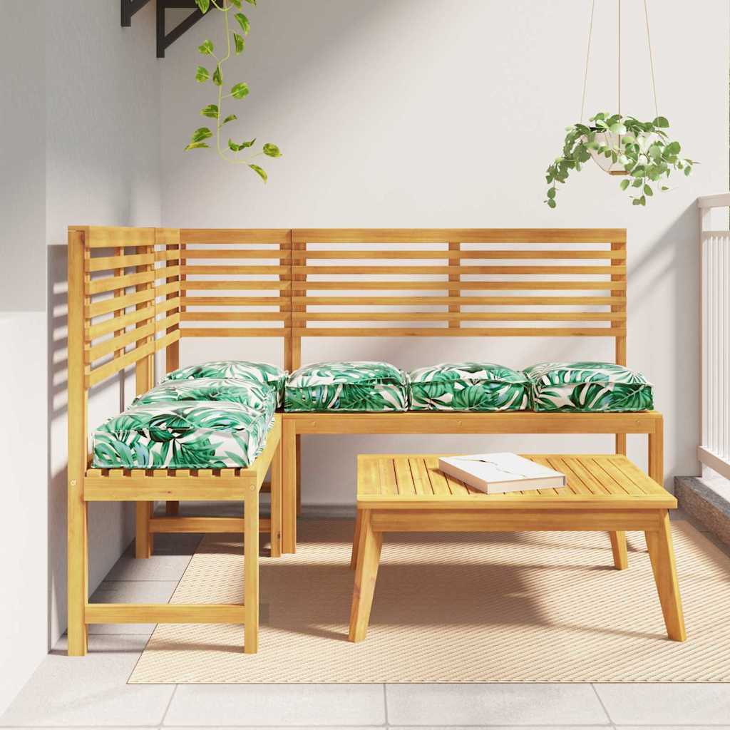 Pude Blad 6 pcs Bladmønster 40 x 40 x 8 cm Oxford stof