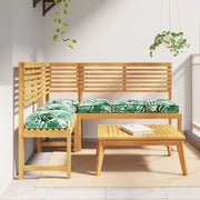 Pude Blad 6 pcs Bladmønster 40 x 40 x 8 cm Oxford stof
