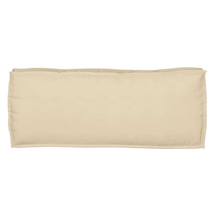 Pude Oxford stof Beige 100 x 40 x 8 cm
