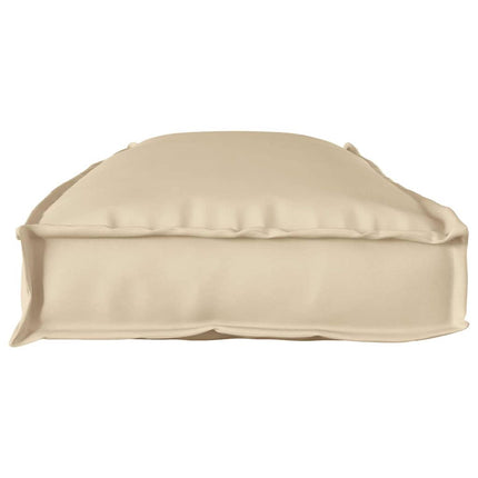 Pude Beige 110 x 40 x 8 cm Oxford stof