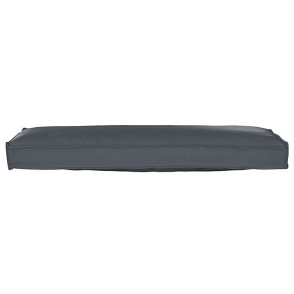 Pude Oxford stof Antracit 120 x 40 x 8 cm