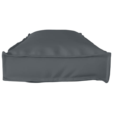 Pude Oxford stof Antracit 120 x 40 x 8 cm