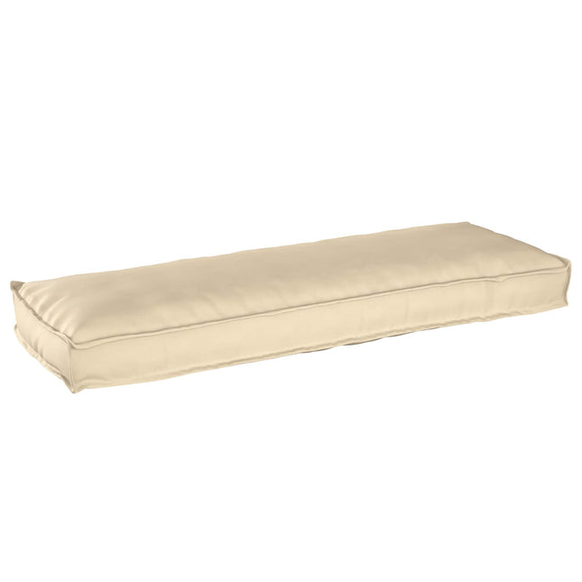 Pude Beige 120 x 40 x 8 cm Oxford stof