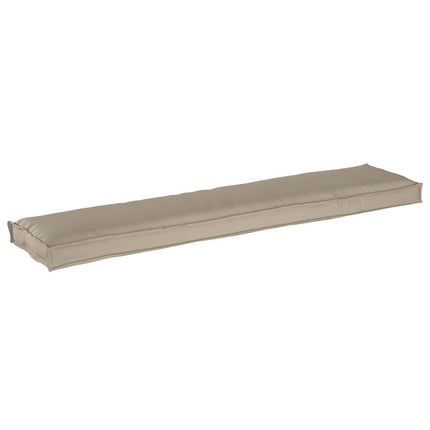 Pallet pude Gråbrun 180 x 40 x 8 cm Oxford stof