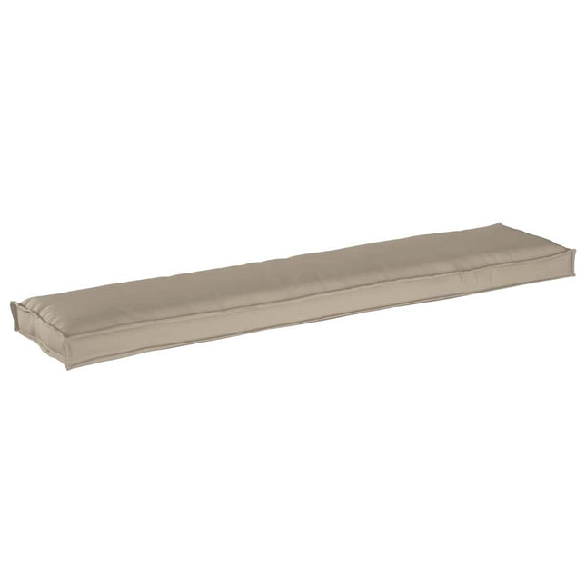 Pallet pude Gråbrun 180 x 40 x 8 cm Oxford stof