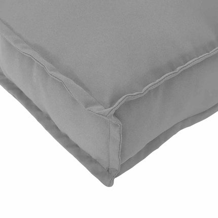 Pallet pude Grå 200 x 40 x 8 cm Oxford Stof
