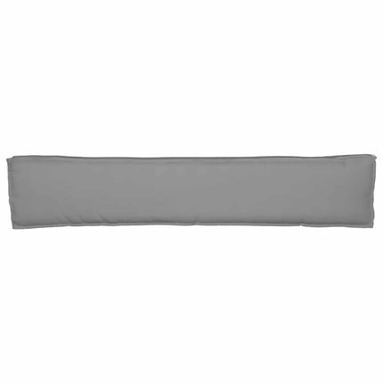 Pallet pude Grå 200 x 40 x 8 cm Oxford Stof
