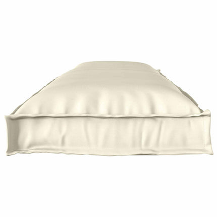 Palle Pudesæt 2 stk. Oxford Stof Creme 150 x 40 x 8 cm
