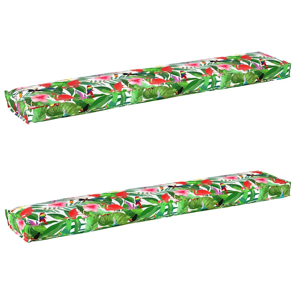 Palle Pudesæt 2 pcs Tropisk jungle 200 x 40 x 8 cm Oxford Stof
