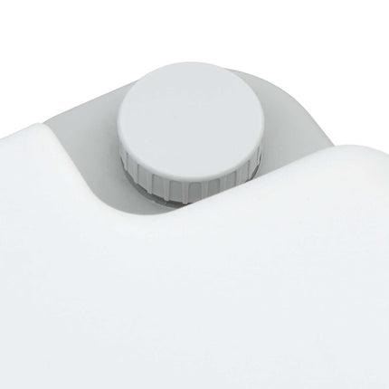 Camping toilet Grå og Hvid 41,5 x 36,5 x 30 cm Polyethylen