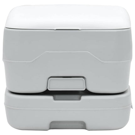 Camping toilet Grå og Hvid 41,5 x 36,5 x 30 cm Polyethylen