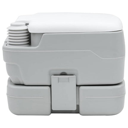 Camping toilet Grå og Hvid 41,5 x 36,5 x 30 cm Polyethylen