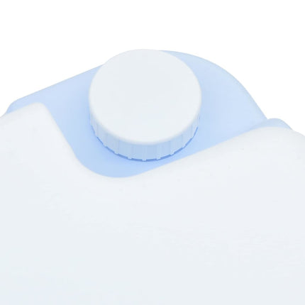 Camping toilet Lyseblå og Hvid 41,5 x 36,5 x 30 cm Polyethylen
