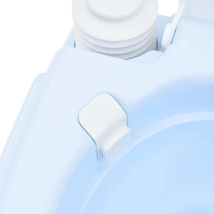 Camping toilet Lyseblå og Hvid 41,5 x 36,5 x 30 cm Polyethylen