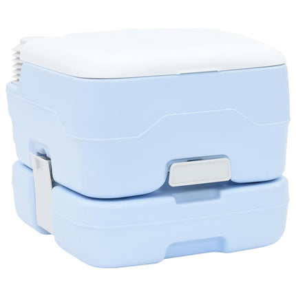 Camping toilet Lyseblå og Hvid 41,5 x 36,5 x 30 cm Polyethylen