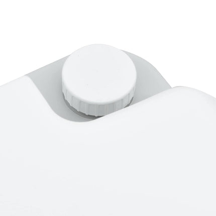 Camping toilet Grå og Hvid 41,5 x 36,5 x 42 cm Polyethylen