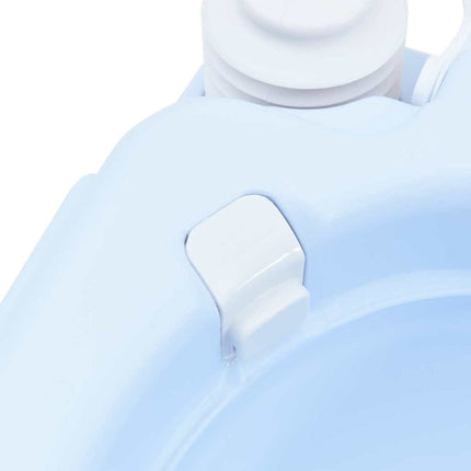 Camping toilet Lyseblå og Hvid 41,5 x 36,5 x 42 cm Polyethylen