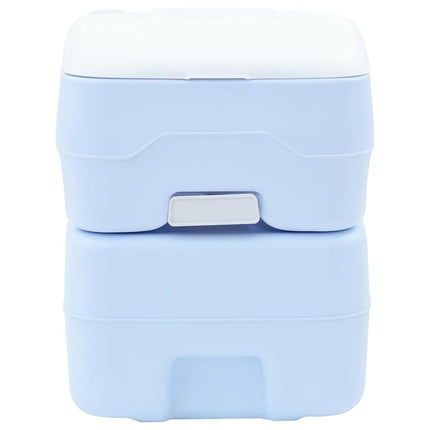 Camping toilet Lyseblå og Hvid 41,5 x 36,5 x 42 cm Polyethylen