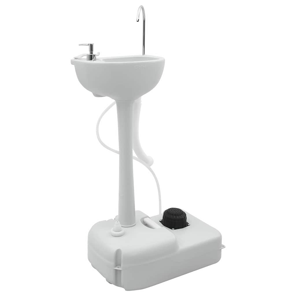 Camping Toilet Sæt 2 pcs Grå 50,5 x 33 x 103 cm