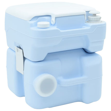 Camping toilet Blå 41,5 x 36,5 x 42 cm Høj-densitet Polyethylen
