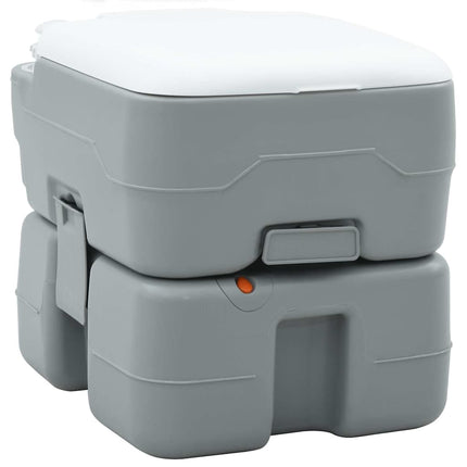 Camping toilet Grå og Hvid 41,5 x 36,5 x 37,5 cm Polyethylen