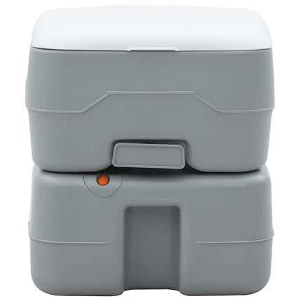 Camping toilet Grå og Hvid 41,5 x 36,5 x 37,5 cm Polyethylen