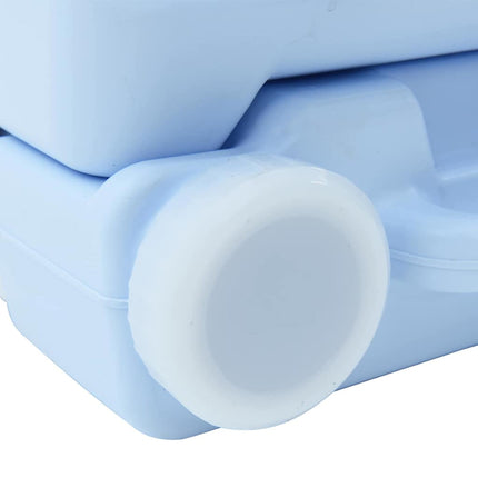 Camping toilet Lyseblå og Hvid 41,5 x 36,5 x 30 cm Polyethylen
